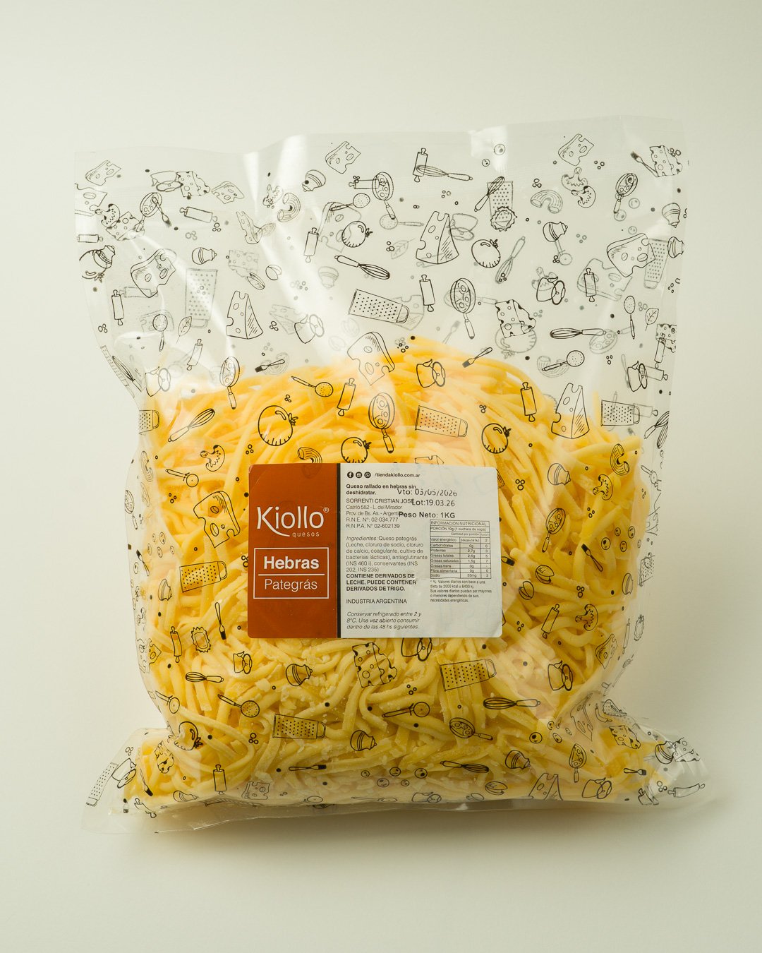 Hebras Pategras 1 Kg