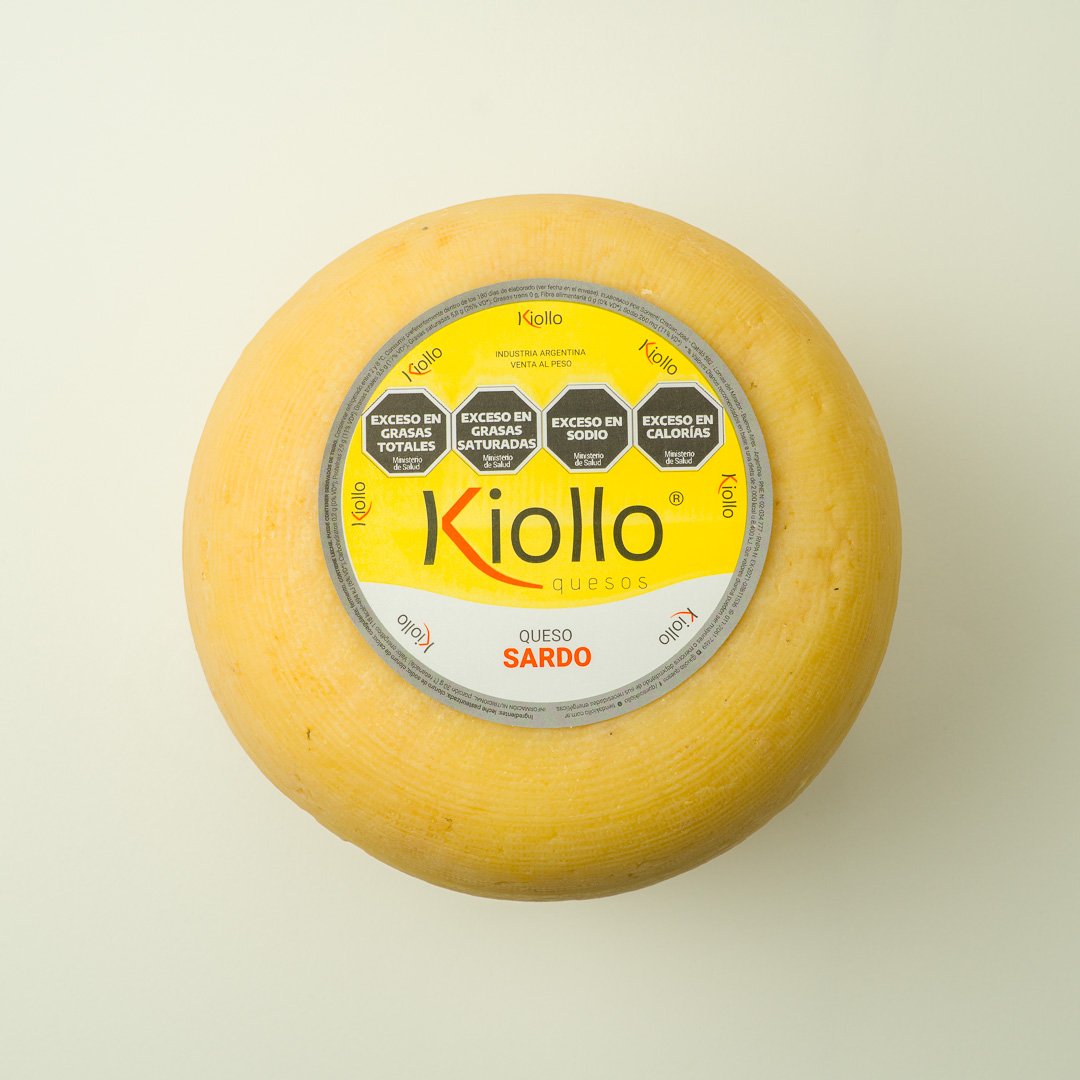 Queso de Horma Sardo Fresco Sin pintar