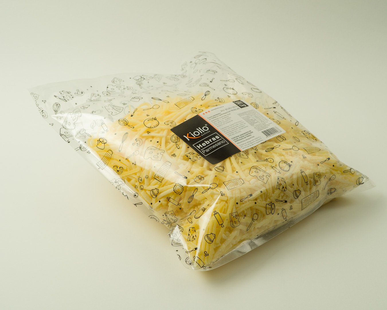 Queso en Hebras Parmesano 1 Kg