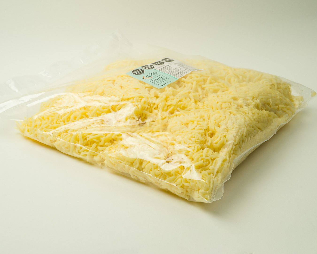 Queso en Hebras Muzzarella 3 Kg